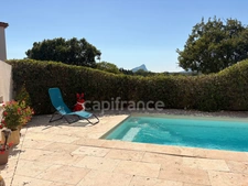 Maison individuelle à vendre 3 chambres, piscine, terrasse, garage, vue exceptionnelle, SAINTE CROIX DE QUINTILLARGUES (34)
