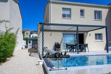 Maison individuelle à vendre 5 pièces avec terrasse et piscine SAINT BAUZILLE DE MONTMEL (34)