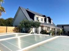 *Octeville-sur-Mer * Maison familiale 170 m², Piscine couverte, 4 chambres, Terrain 2 000 m²