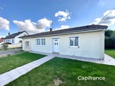 Maison plain-pied -SAINT PIERRE LES ELBEUF - T4 de 120 m² - Terrain de 600,00 m² - Garage 