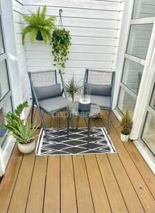 *Sainte-Anne/Coty* maison de plain-pied de 113 m², trois chambres, deux salle de bain et terrasse de 45 m²