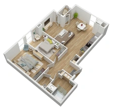 **Quartier Mare au Clerc **Le Havre**Bel appartement T3 avec balcon et parking