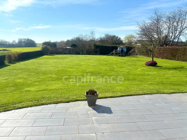 *Maneglise* Maison familiale T8 de 226 m² avec vie de plain-pied, triple Garage, Terrain 2 500 m², Vue dégagée
