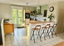 *Exclusivité* à Manéglise, maison T6 de 125 m² trois chambres et un bureau avec jardin de 5000m²