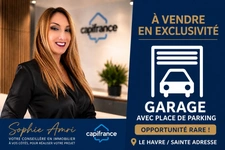*Le Havre-Bleville*Garage/Box fermé 18 m². 