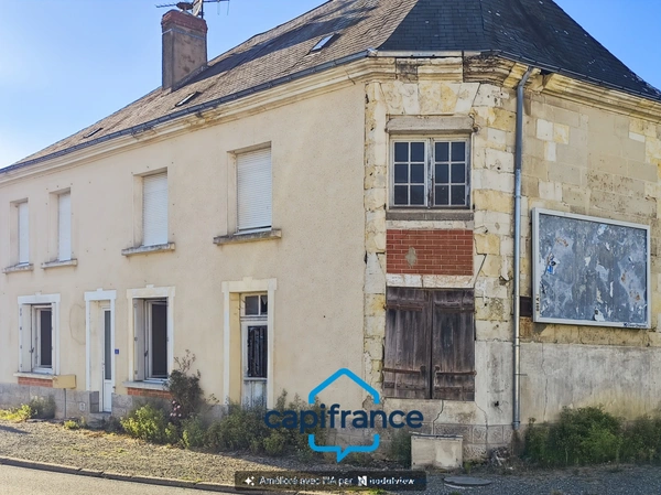 Maison à vendre 4 pièces PONT DE BRAYE (72)  -  Terrain 144 m²  -