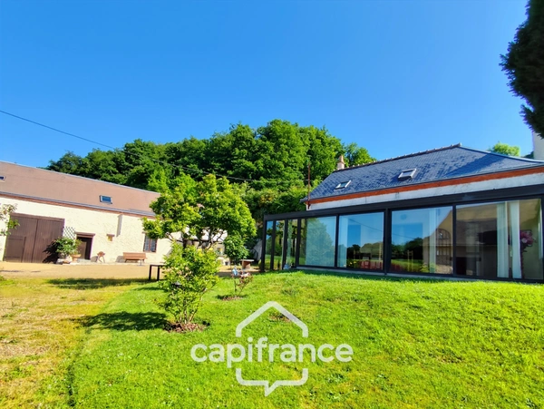 Maison à vendre 7 pièces SAVIGNY SUR BRAYE (41)  -  Terrain 2397 m²  -