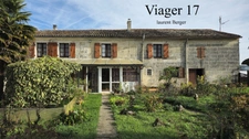 Dpt Charente Maritime (17), viager à vendre SAINT GENIS DE SAINTONGE maison P7   