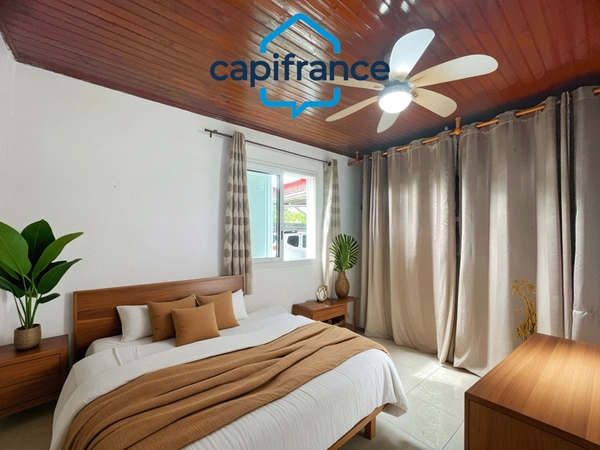 Dpt La Réunion (974), à vendre maison plain pied T5 de 121 m² sur Terrain de + de 700m2