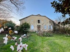 Dpt Gers (32), à vendre proche de NOGARO maison P6 de 214 m² - Terrain de 10803 m2  - Plain pied