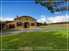 Gascon property: TWO HOUSES, 10 rooms, 324 m2 of living space on 3159 m2 of land near NOGARO (32) 