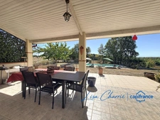 Maison à vendre 4 pièces de 140 m2 habitables avec sous-sol, piscine, jardin fruitier sur plus de 4 800 m2 de terrain proche de VIC FEZENSAC (32)