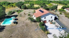 Maison à vendre 4 pièces de 140 m2 habitables avec sous-sol, piscine, jardin fruitier sur plus de 4 800 m2 de terrain proche de VIC FEZENSAC (32)