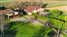Gascon property: TWO HOUSES, 10 rooms, 324 m2 of living space on 3159 m2 of land near NOGARO (32) 