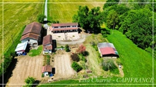 Charming property for sale, 8 rooms near NOGARO (32) 240 m2 of living space set on 9 HECTARES of land WITHOUT OVERLOOK, GERSOISE COUNTRYSIDE