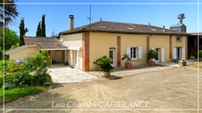 House for sale 8 rooms near NOGARO (32) of 295 m2 in total with independent apartment on 2140 m2 of land 