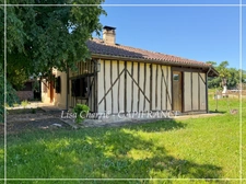 Half-timbered house for sale, 6 rooms, near Nogaro (32), 131 m2 of living space on 18,000 m2 of land
