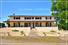 Charming property for sale, 8 rooms near NOGARO (32) 240 m2 of living space set on 9 HECTARES of land WITHOUT OVERLOOK, GERSOISE COUNTRYSIDE
