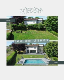 Maison 6 pièces de 164 m2 habitables sur 2407 m2 de terrain à AUCH : vivre à Auch comme à la campagne, avec la cathédrale en toile de fond 