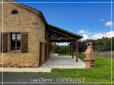 Gascon property: TWO HOUSES, 10 rooms, 324 m2 of living space on 3159 m2 of land near NOGARO (32) 