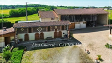 Charming property for sale, 8 rooms near NOGARO (32) 240 m2 of living space set on 9 HECTARES of land WITHOUT OVERLOOK, GERSOISE COUNTRYSIDE