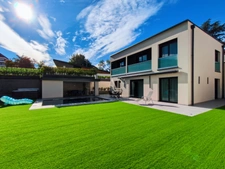 Haute-Savoie (74), for sale in Thonon-les-Bains - Contemporary architect-designed villa with swimming pool and pool house