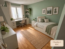 Jolie maison, économique, endroit, calme ( BRENOUILLE) 