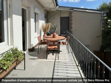 GIVORS – T3 + Bureau - Lumineux avec terrasse – Belle opportunité