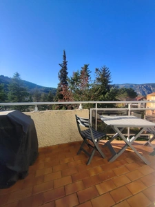 Large studio with terrace and open view