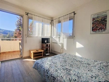 Large studio with terrace and open view