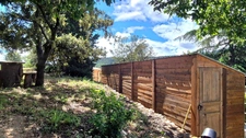 Building plot with outbuilding in Sournia (66)