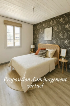 Le Thou. Maison avec garage et jardin.