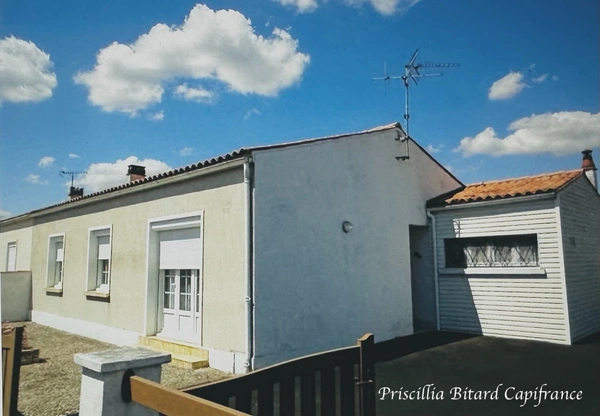 Maison de plain-pied avec terrain sans vis-à-vis