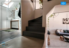 – Maison de ville atypique esprit loft avec garage,  Bas Cours Fauriel 