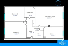 Appartement à vendre 3 pièces SAINT ETIENNE (42)