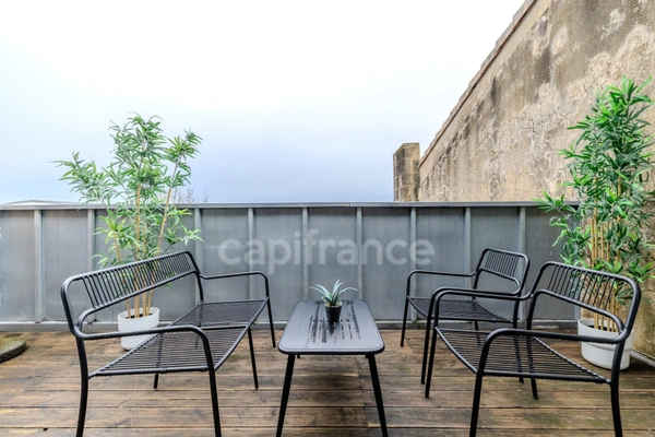 Appartement T4 duplex de 87 m², 2 terrasses, un parking
