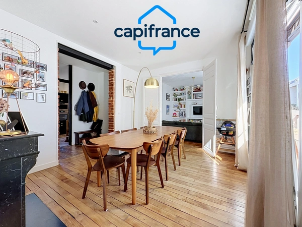 Appartement à vendre 4 pièces RENNES (35), St Hélier, cave, cellier, local vélo, balcons, parking en s.s.