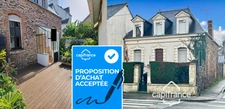 Rennes, Maison de charme Type 7 de 134 m2 terrain de 218 m2 - Sous-sol de 68 m2 + Double Garage