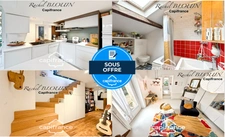 RENNES, Maison de charme Type 3 de 76 m2 - jardin de 112 m2 - parking privatif