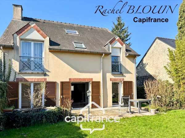 RENNES - La Bellangerais, Maison à vendre 7 pièces de 156 m² sur terrain de 323 m² 