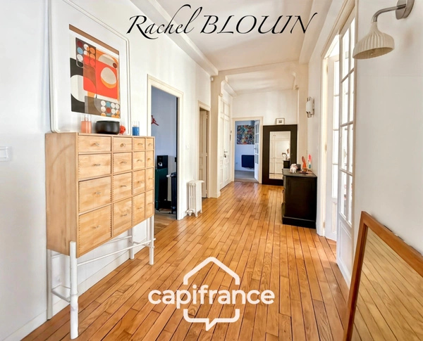 RENNES, Appartement bourgeois Type 5 de 118 m2 dans immeuble de caractère 