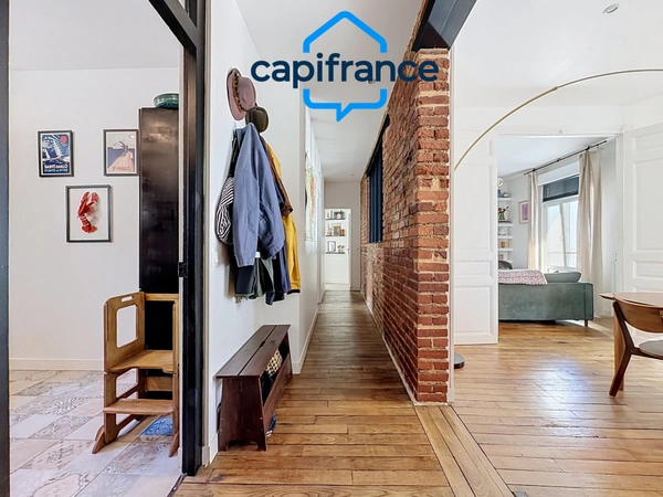 Appartement à vendre 4 pièces RENNES (35), St Hélier, cave, cellier, local vélo, balcons, parking en s.s.