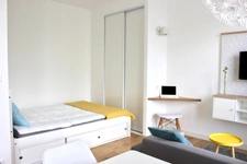 Dpt Marne (51), à louer REIMS, boulevard Pasteur, un appartement T1 au second étage meublé