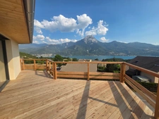 Appartement à vendre 4 pièces ,vue  Lac et Montagnes sur SAVINES LE LAC (05) , Dans une résidence en construction style villa  plein Sud ,livrable été 2026
