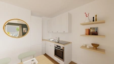 Appartement à vendre 3 pièces avec terrasse vue Lac et Montagnes sur SAVINES LE LAC (05) , Dans une résidence en construction style villa  plein Sud ,livrable été 2026