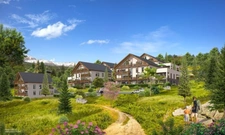 Dpt Hautes Alpes (05), à vendre EMBRUN appartement T4 / T5 de 128 m2 spacieux avec terrasse au coeur d'un domaine boisé