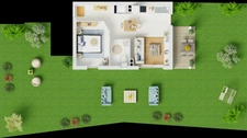 Appartement à vendre 2 pièces SAVINES LE LAC (05) Dans une résidence  style villa vue Lac Et Montagnes plein Sud ,livrable été 2026