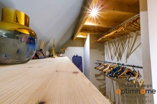 Maison contemporaine récente avec un bel extérieur et vue mer de l'étage