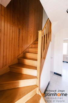 Maison à rénover avec beau potentiel, jardin sud-ouest – Marquise/Rinxent