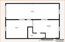 Maison 4 chambres avec sous-sol complet sur un terrain de 1 800 m² - 199 500€